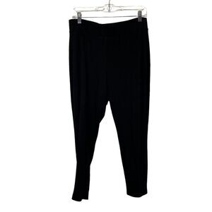 Torrid Solid Black Lace Up Leg Slim Pants/Leggings Plus Size Woman's 2XL